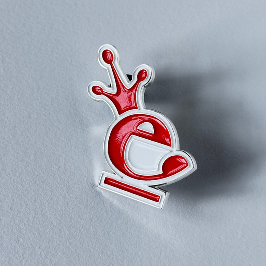Soft Enamel E_Crown Pin